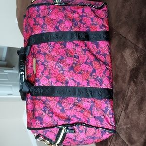 Betsey Johnson Large Nylon Weekender Duffle
